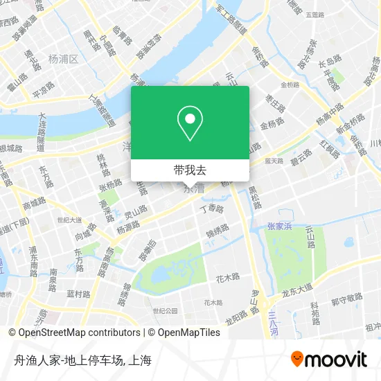 舟渔人家-地上停车场地图