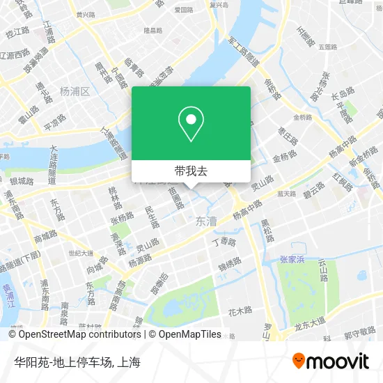 华阳苑-地上停车场地图