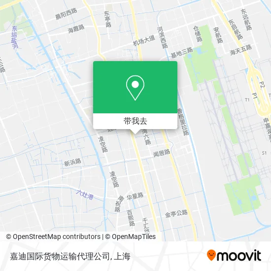 嘉迪国际货物运输代理公司地图