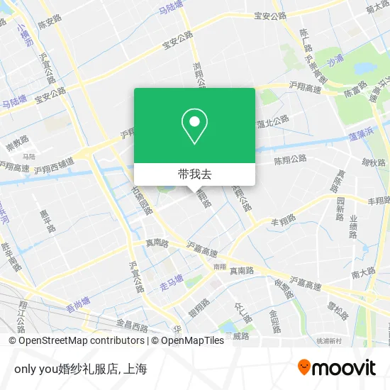 only you婚纱礼服店地图