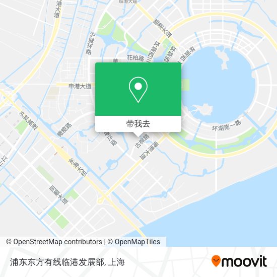 浦东东方有线临港发展部地图