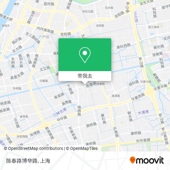 陈春路博华路地图