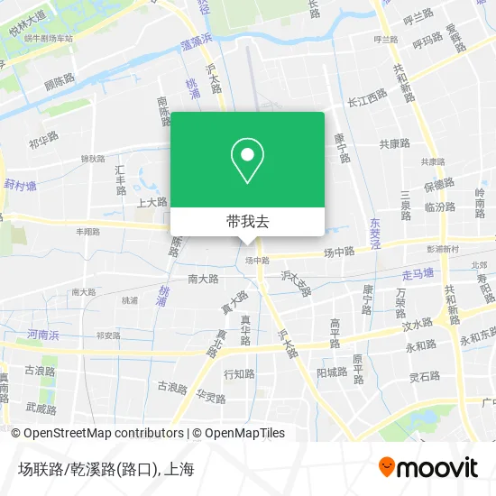 场联路/乾溪路(路口)地图