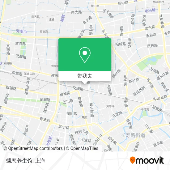 蝶恋养生馆地图