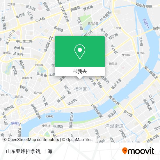 山东亚峰推拿馆地图