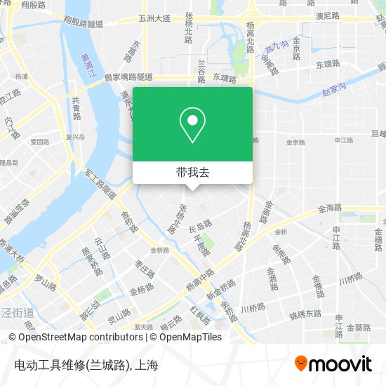 电动工具维修(兰城路)地图