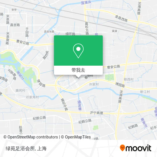 绿苑足浴会所地图