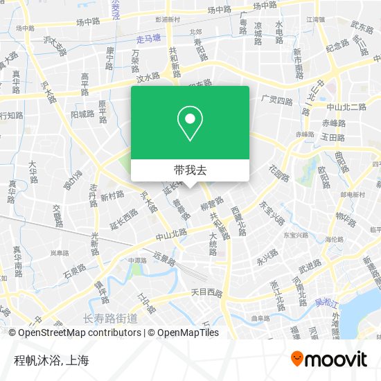 程帆沐浴地图