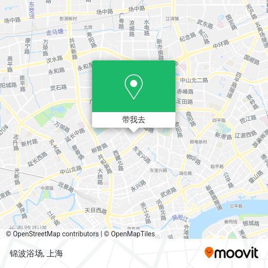 锦波浴场地图