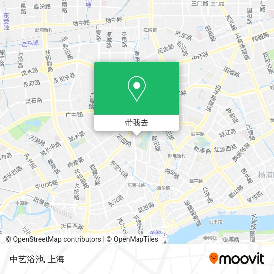 中艺浴池地图