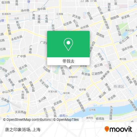 唐之印象浴场地图