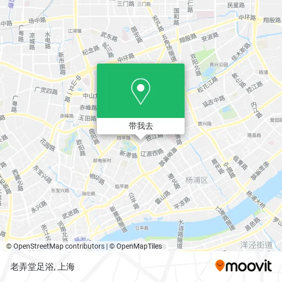 老弄堂足浴地图
