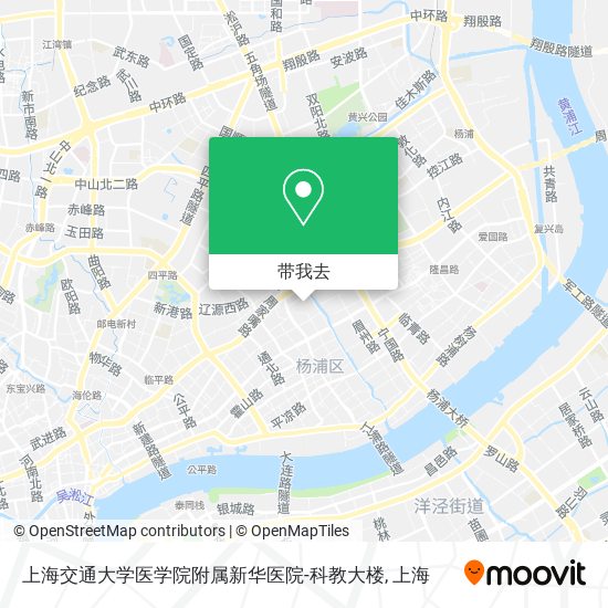 上海交通大学医学院附属新华医院-科教大楼地图