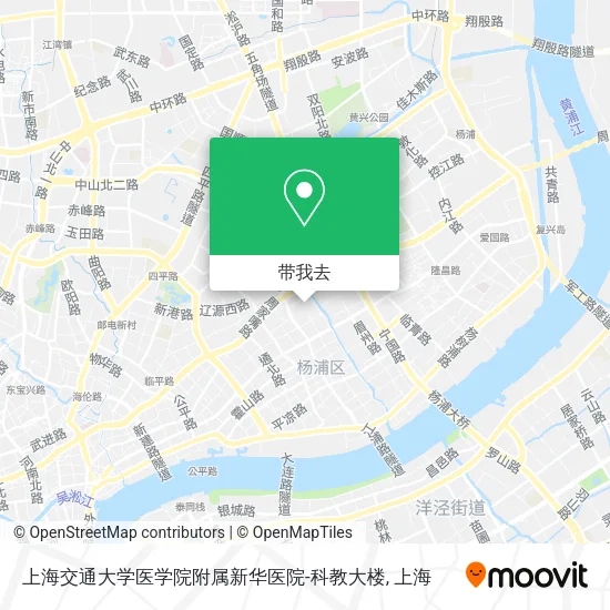 上海交通大学医学院附属新华医院-科教大楼地图