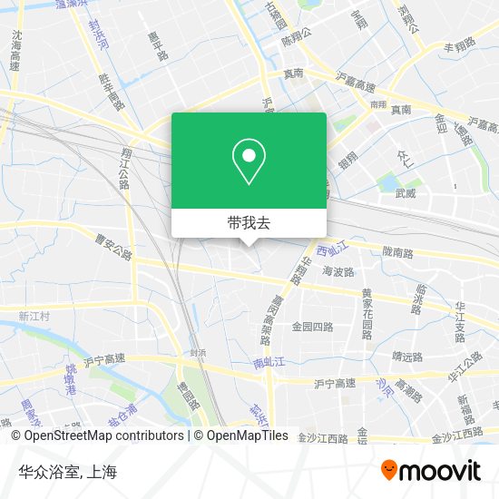 华众浴室地图