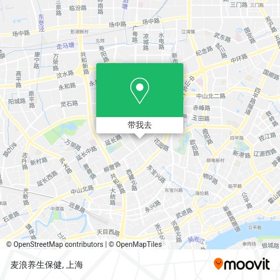 麦浪养生保健地图