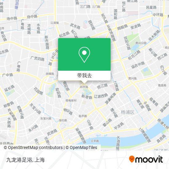 九龙港足浴地图