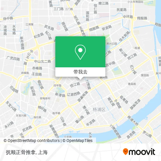 抚顺正骨推拿地图
