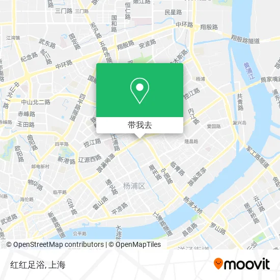 红红足浴地图