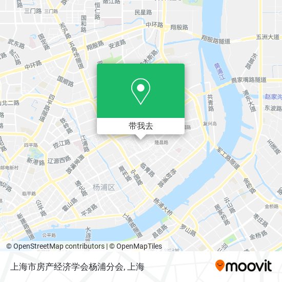 上海市房产经济学会杨浦分会地图