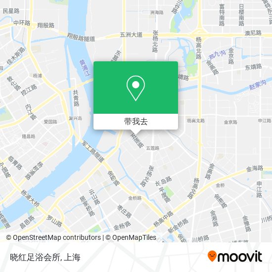 晓红足浴会所地图