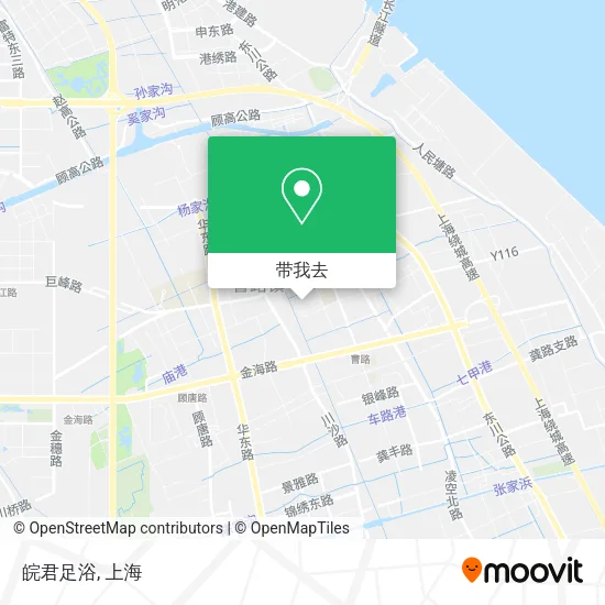 皖君足浴地图