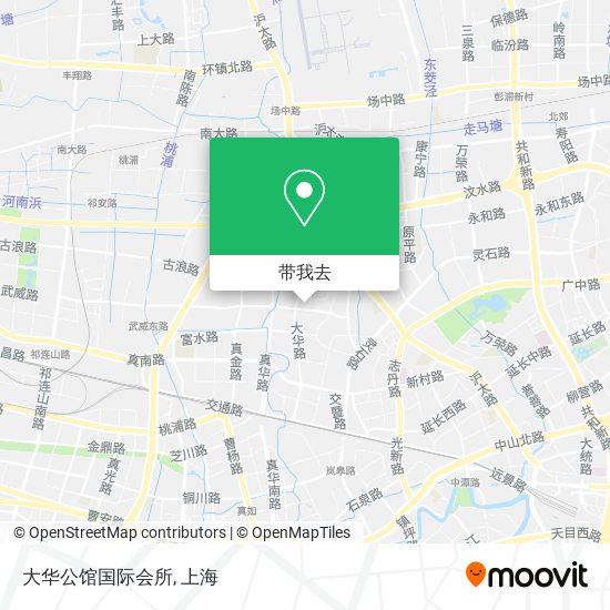 大华公馆国际会所地图