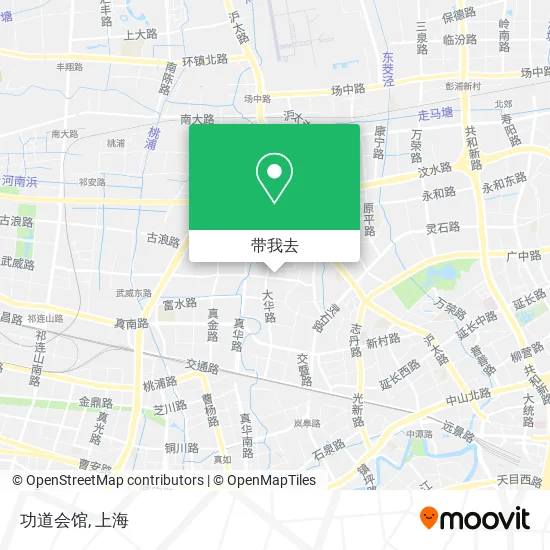功道会馆地图