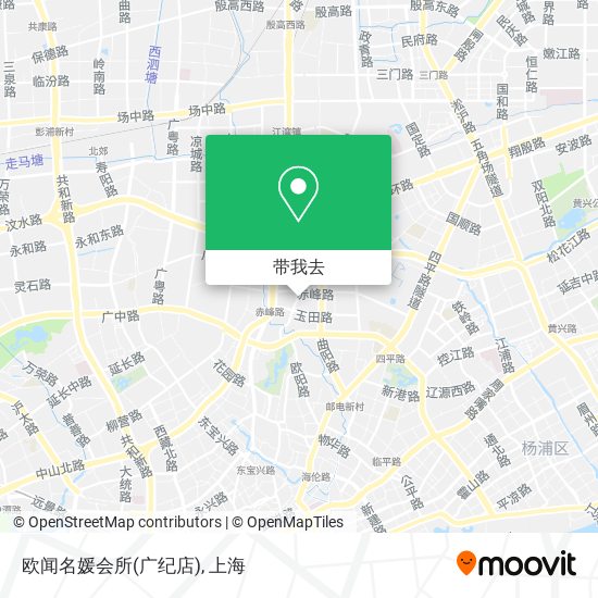 欧闻名媛会所(广纪店)地图