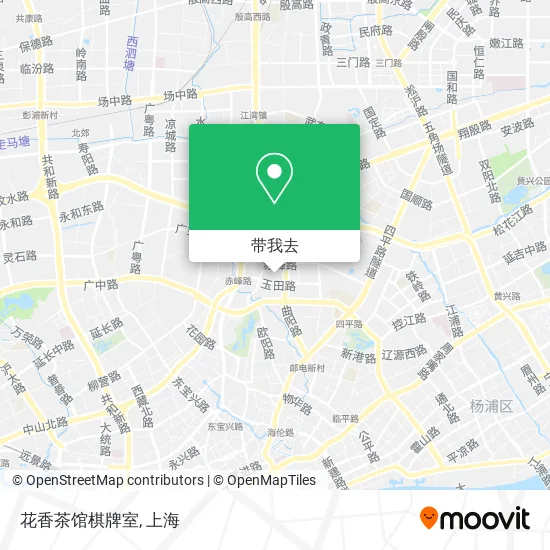 花香茶馆棋牌室地图