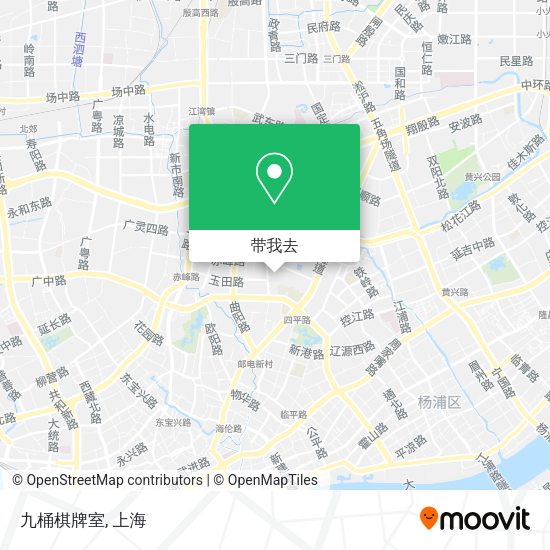 九桶棋牌室地图