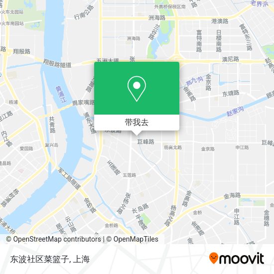 东波社区菜篮子地图