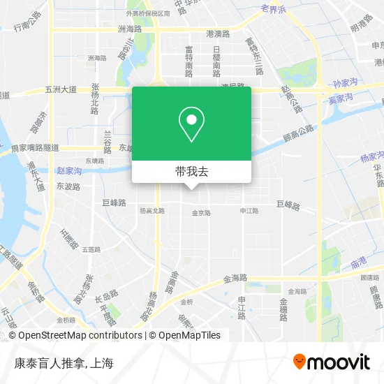 康泰盲人推拿地图