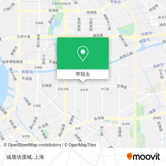 涵晟动漫城地图