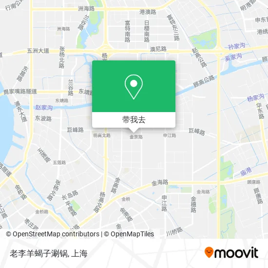 老李羊蝎子涮锅地图