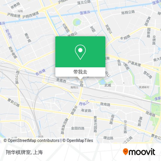 翔华棋牌室地图