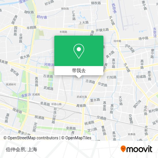 伯仲会所地图