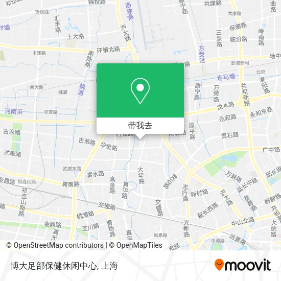 博大足部保健休闲中心地图