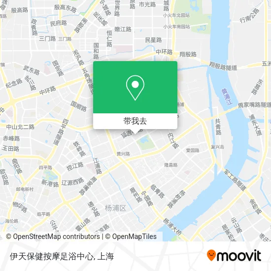 伊天保健按摩足浴中心地图