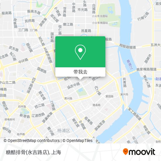 糖醋排骨(永吉路店)地图