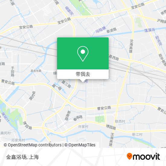 金鑫浴场地图