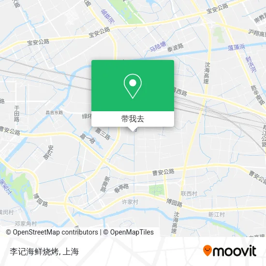 李记海鲜烧烤地图