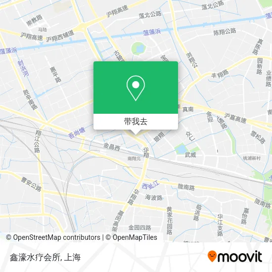 鑫濠水疗会所地图
