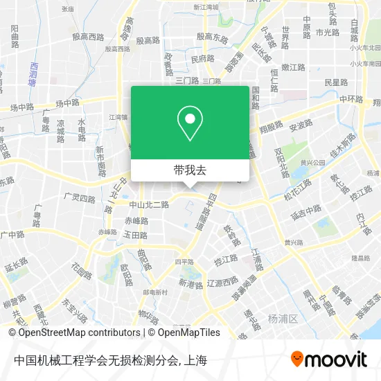 中国机械工程学会无损检测分会地图