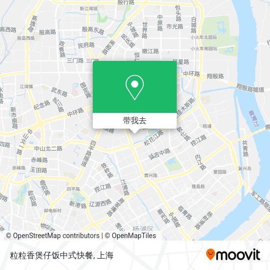 粒粒香煲仔饭中式快餐地图