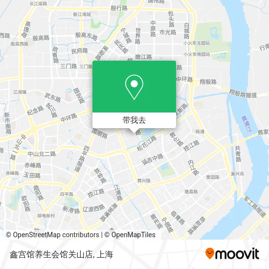 鑫宫馆养生会馆关山店地图