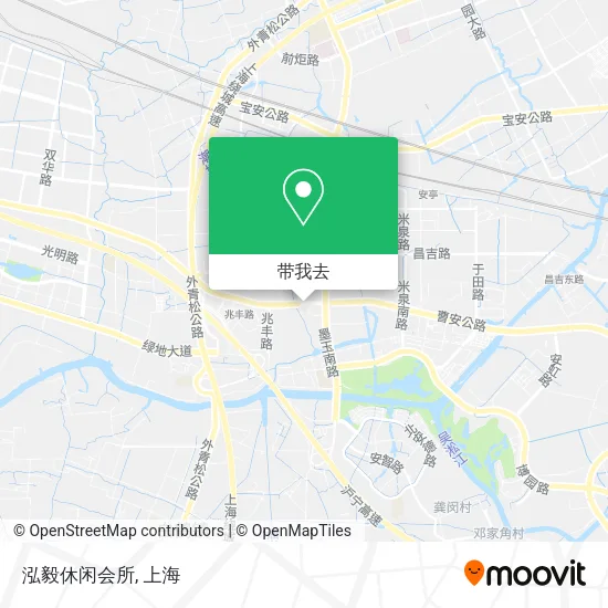 泓毅休闲会所地图