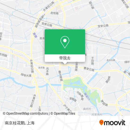 南京桂花鹅地图