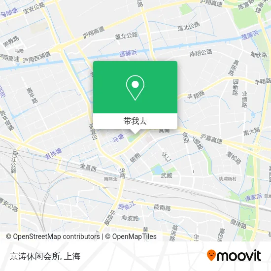 京涛休闲会所地图