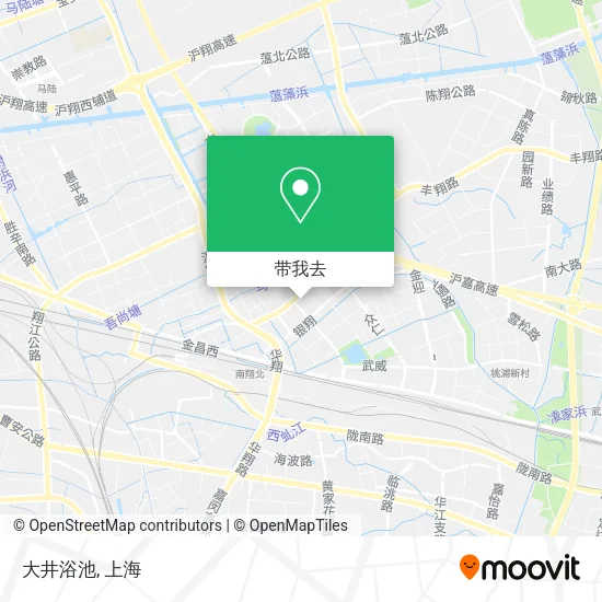 大井浴池地图